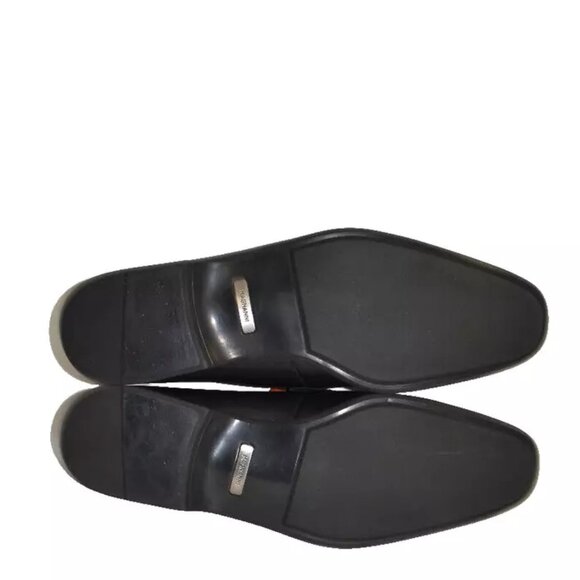 New! Magnanni Diago Apron Toe Bit Loafer Black Size 12 M US 17532 DD472 main image 7